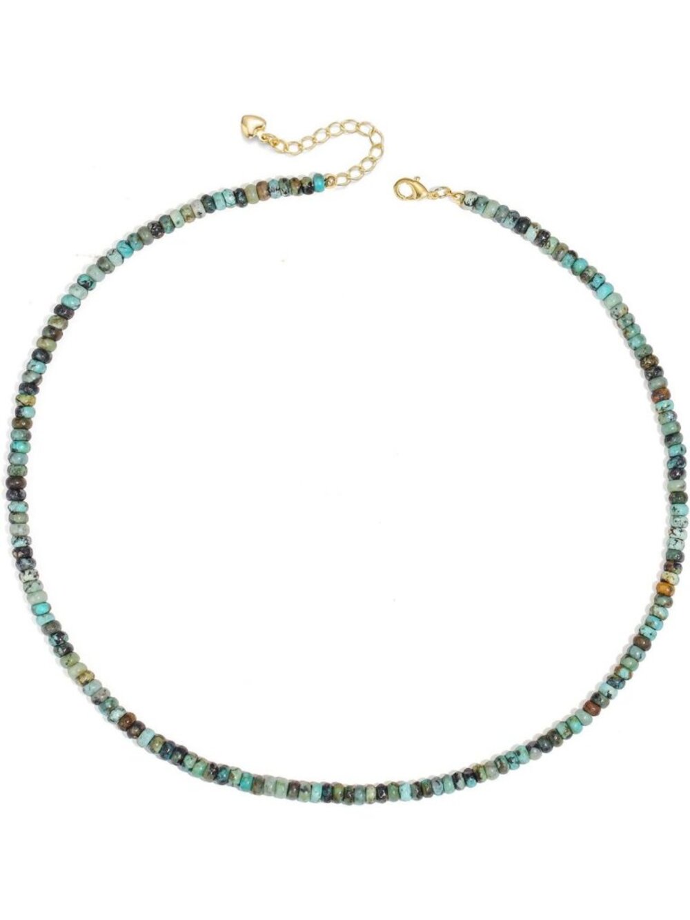 Trendy Beaded Gemstone Choker Necklace for Women | Boho Summer Beach Jewelry